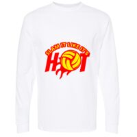 Gold Soft Touch Long Sleeve T-Shirt Thumbnail