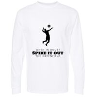 Gold Soft Touch Long Sleeve T-Shirt Thumbnail