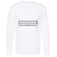 Gold Soft Touch Long Sleeve T-Shirt Thumbnail