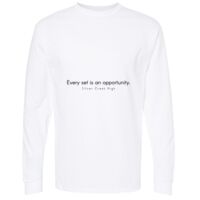 Gold Soft Touch Long Sleeve T-Shirt Thumbnail