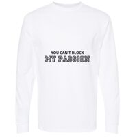 Gold Soft Touch Long Sleeve T-Shirt Thumbnail
