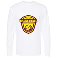Gold Soft Touch Long Sleeve T-Shirt Thumbnail