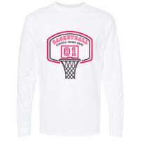 Unisex Gold Soft Touch Long Sleeve T-Shirt Thumbnail