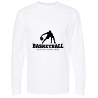 Gold Soft Touch Long Sleeve T-Shirt Thumbnail