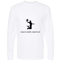 Gold Soft Touch Long Sleeve T-Shirt Thumbnail
