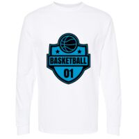 Gold Soft Touch Long Sleeve T-Shirt Thumbnail