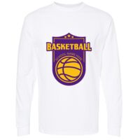 Gold Soft Touch Long Sleeve T-Shirt Thumbnail