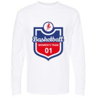 Gold Soft Touch Long Sleeve T-Shirt Thumbnail