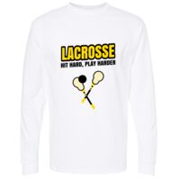Gold Soft Touch Long Sleeve T-Shirt Thumbnail