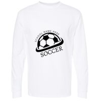 Gold Soft Touch Long Sleeve T-Shirt Thumbnail