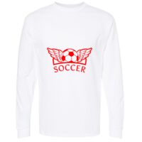 Gold Soft Touch Long Sleeve T-Shirt Thumbnail