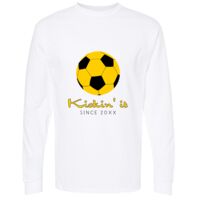 Gold Soft Touch Long Sleeve T-Shirt Thumbnail