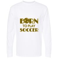Gold Soft Touch Long Sleeve T-Shirt Thumbnail