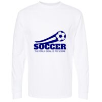 Gold Soft Touch Long Sleeve T-Shirt Thumbnail