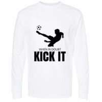Gold Soft Touch Long Sleeve T-Shirt Thumbnail