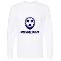 Gold Soft Touch Long Sleeve T-Shirt Thumbnail