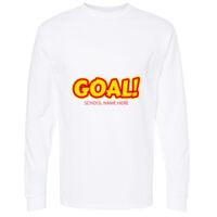 Gold Soft Touch Long Sleeve T-Shirt Thumbnail