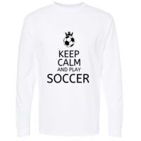 Gold Soft Touch Long Sleeve T-Shirt Thumbnail