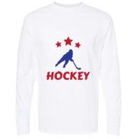Gold Soft Touch Long Sleeve T-Shirt Thumbnail