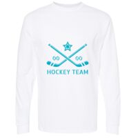 Gold Soft Touch Long Sleeve T-Shirt Thumbnail