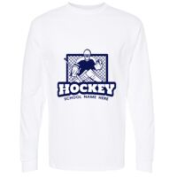 Gold Soft Touch Long Sleeve T-Shirt Thumbnail