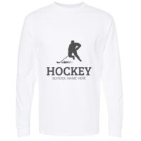 Gold Soft Touch Long Sleeve T-Shirt Thumbnail