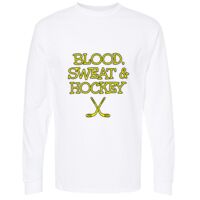 Gold Soft Touch Long Sleeve T-Shirt Thumbnail