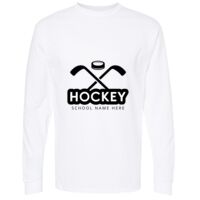 Gold Soft Touch Long Sleeve T-Shirt Thumbnail