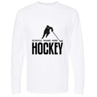 Gold Soft Touch Long Sleeve T-Shirt Thumbnail