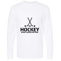 Gold Soft Touch Long Sleeve T-Shirt Thumbnail