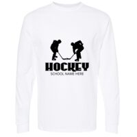 Gold Soft Touch Long Sleeve T-Shirt Thumbnail