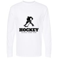 Gold Soft Touch Long Sleeve T-Shirt Thumbnail