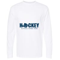 Gold Soft Touch Long Sleeve T-Shirt Thumbnail