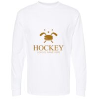 Gold Soft Touch Long Sleeve T-Shirt Thumbnail