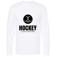 Gold Soft Touch Long Sleeve T-Shirt Thumbnail