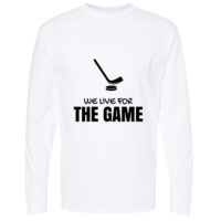 Gold Soft Touch Long Sleeve T-Shirt Thumbnail