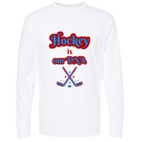 Gold Soft Touch Long Sleeve T-Shirt Thumbnail
