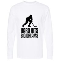 Gold Soft Touch Long Sleeve T-Shirt Thumbnail
