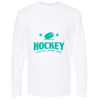 Gold Soft Touch Long Sleeve T-Shirt Thumbnail