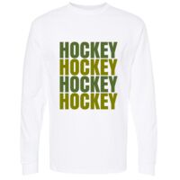 Gold Soft Touch Long Sleeve T-Shirt Thumbnail