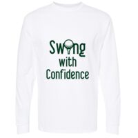 Gold Soft Touch Long Sleeve T-Shirt Thumbnail