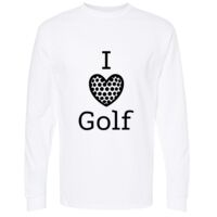 Gold Soft Touch Long Sleeve T-Shirt Thumbnail