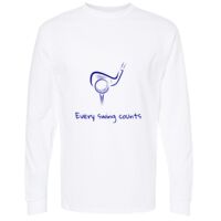 Gold Soft Touch Long Sleeve T-Shirt Thumbnail