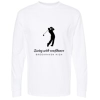 Gold Soft Touch Long Sleeve T-Shirt Thumbnail