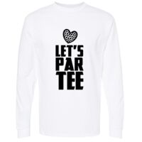 Gold Soft Touch Long Sleeve T-Shirt Thumbnail