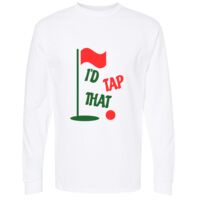 Gold Soft Touch Long Sleeve T-Shirt Thumbnail