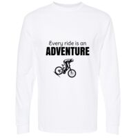 Gold Soft Touch Long Sleeve T-Shirt Thumbnail