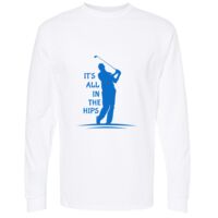 Gold Soft Touch Long Sleeve T-Shirt Thumbnail