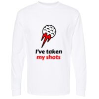 Gold Soft Touch Long Sleeve T-Shirt Thumbnail