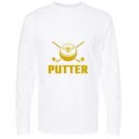 Gold Soft Touch Long Sleeve T-Shirt Thumbnail